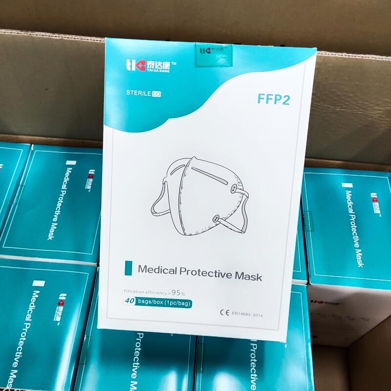 Medicinsk beskyttende KN95 MASK EN14683 GB19083-2010