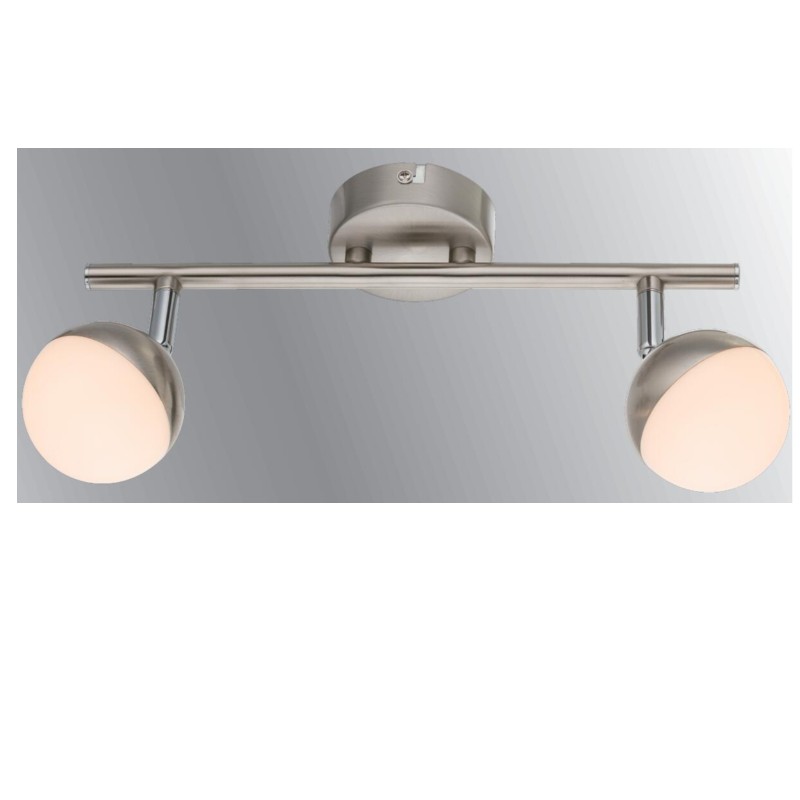 Højspændings-LED-spotlys-2 med halv kugle plastskærm