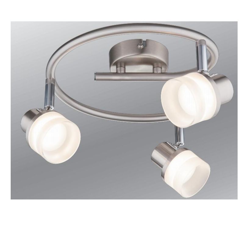 Højspændings LED-spotlys-3 med cylinderplastskærm