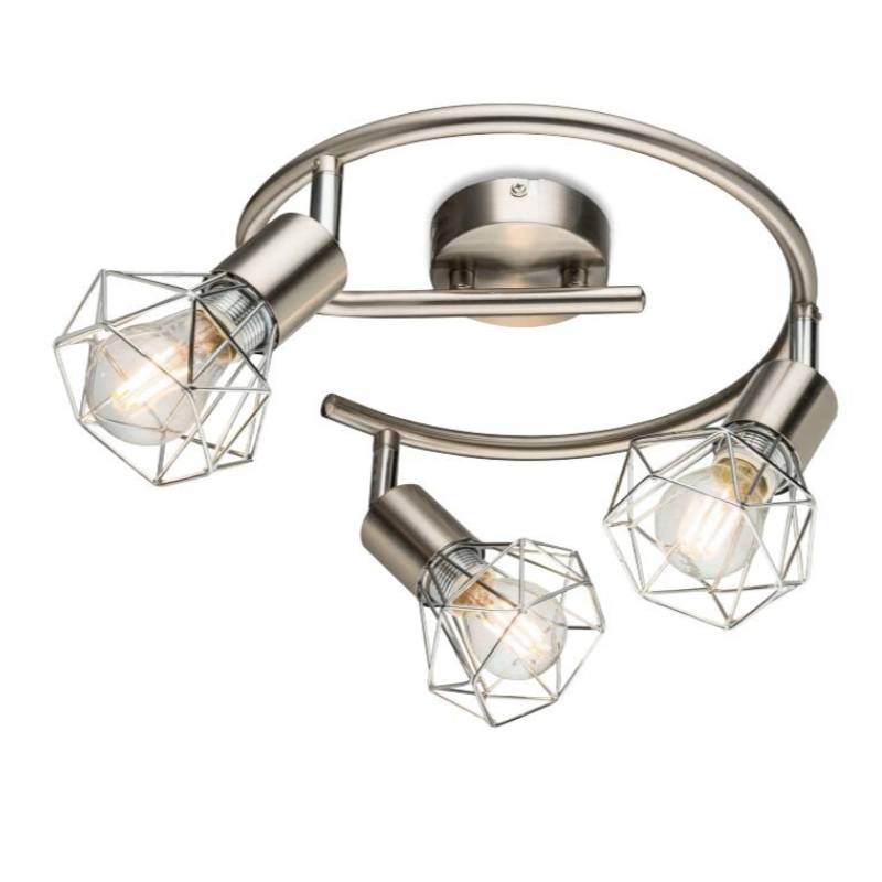 Spot lys-3 med metalnet skygge