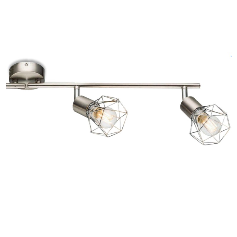 Spot lys-4 med metalnet skygge