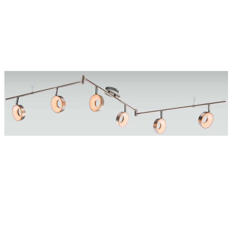 Højspænding LED spot-6, med cirkel af plast