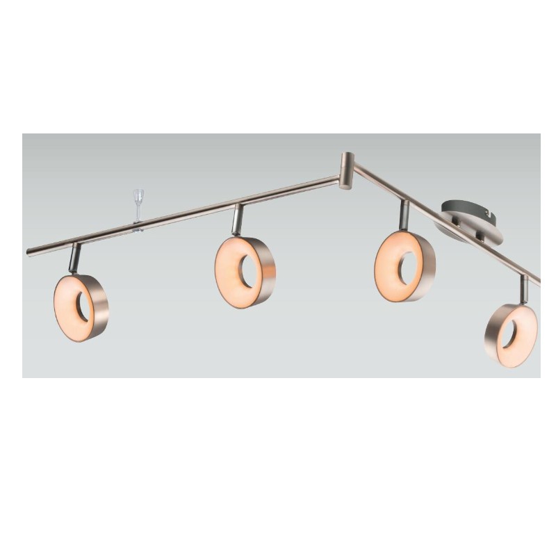 Højspænding LED spot-6, med cirkel af plast