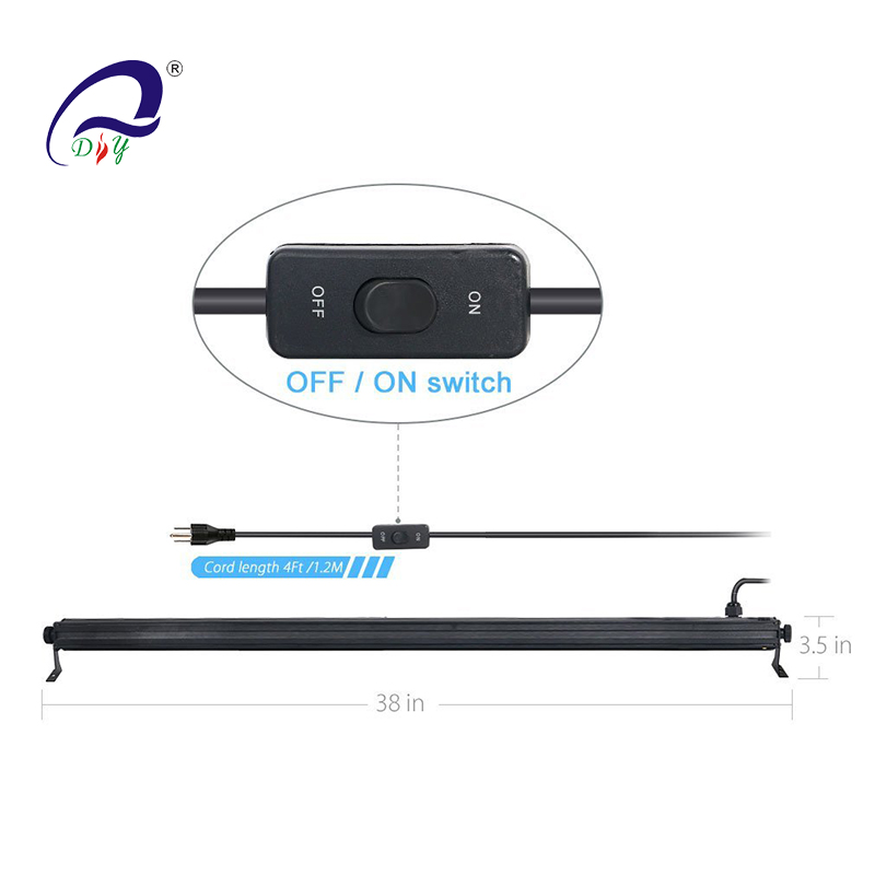 LED-UV18 LED UV-lys til bryllup og jul