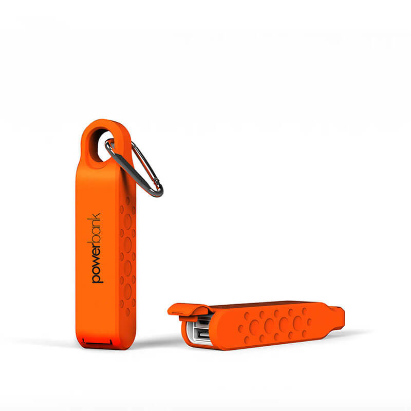 Ultra kompakt vandtæt Power Bank Mobile Charger med Key Chain