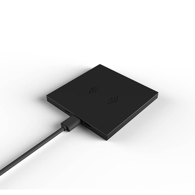 Station til ultratynd kvadratisk mobil mobil trådløs oplader