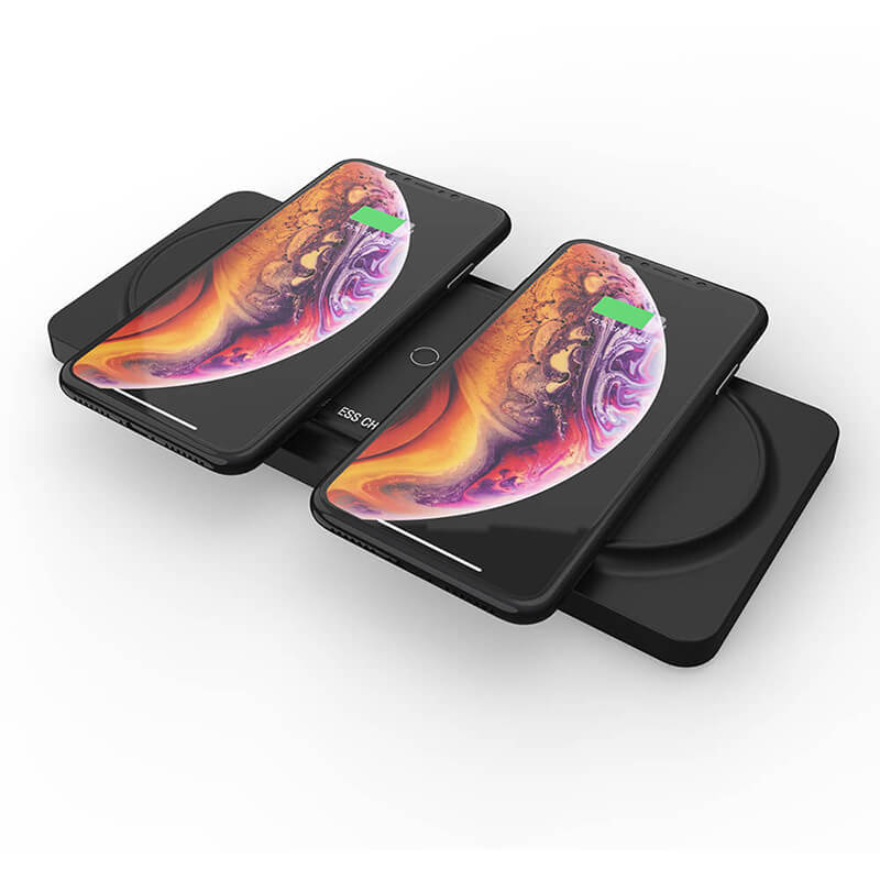 5 spoler 3 i 1 trådløs opladerplade