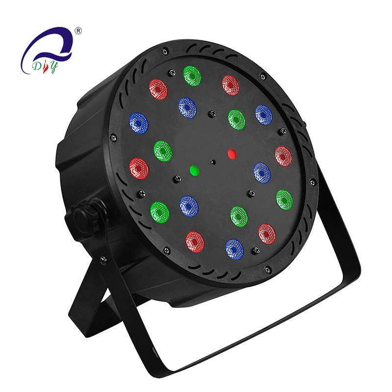PL103 18PCS RGB LED Laser Par Stage Light til bryllup og fest