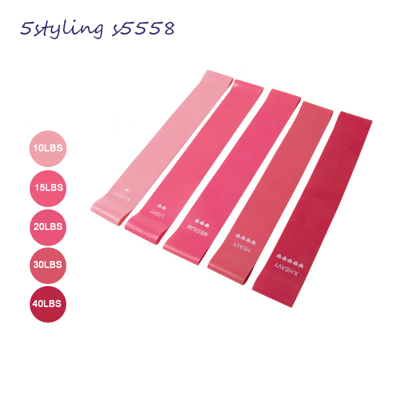 Høj kvalitet kropsformende blå gel hoftebestandighedsbånd med ankelrem