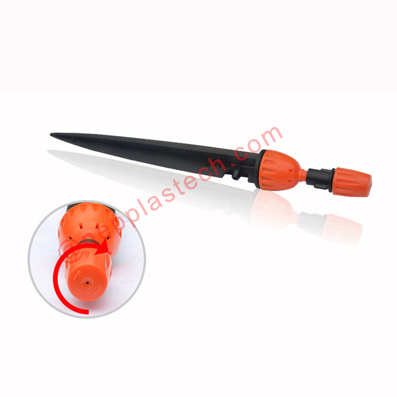 justerbar havevandende drypper vanding tågesprinkler og dryppemittere til træ