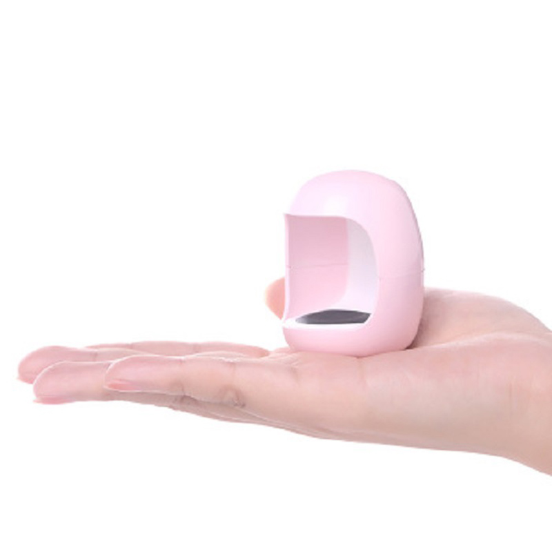 3W UV USB negletørrer Nail Gel Hærdningsmaskine 30s hurtig ægform ledet negletørrer lampe uden krybningskabel til Nail Art Salon