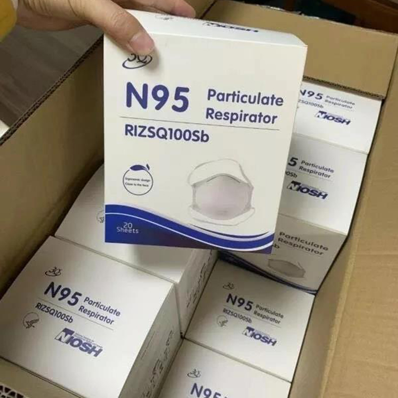3Q engangsmaske N95 på lager Fremstillet i Kina