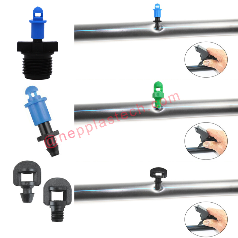 mini inline tågesprinkler til frugttræ mikro mikro kunstvandingssystem refraktive tåger