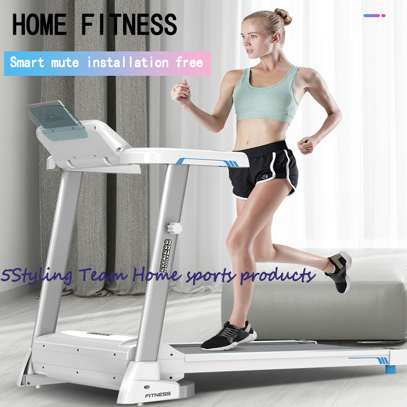 Grænseoverskridende hot nye løbebånd indenrigs- og udenrigshandel intelligent gå-maskine sammenfoldelig indendørs multifunktionelt fitnessudstyr