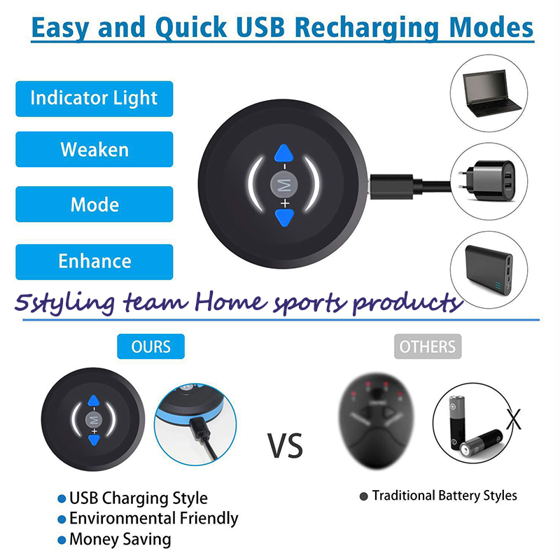 Ny opladning 8-delet fitness abdominal pasta husholdningsudstyr udstyr til mave fitness øvelse massager