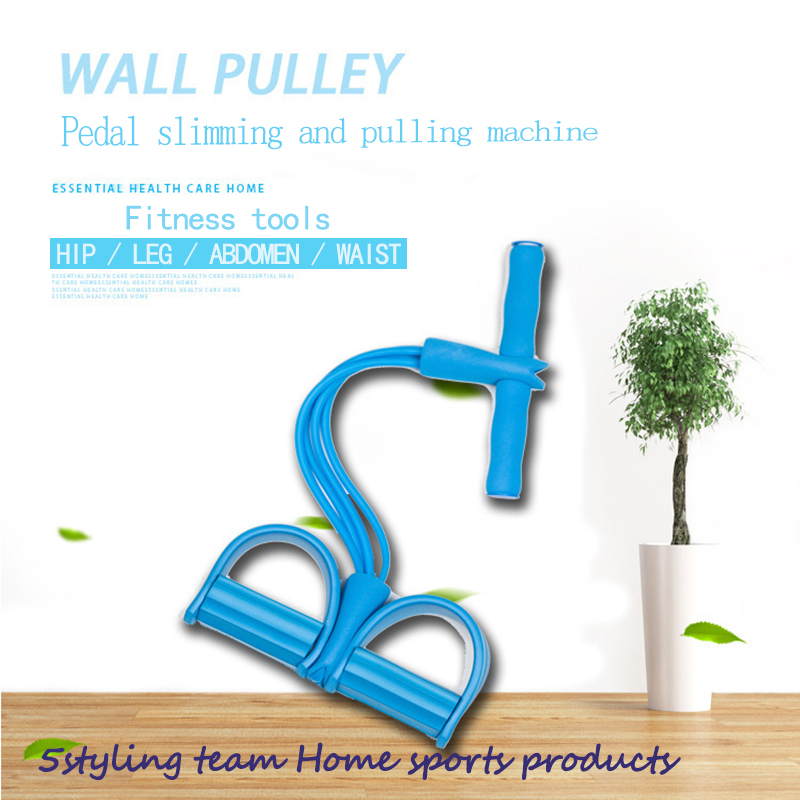 Multi-funktion pedalspænding reb slankende spænding reb ben spænding maskine