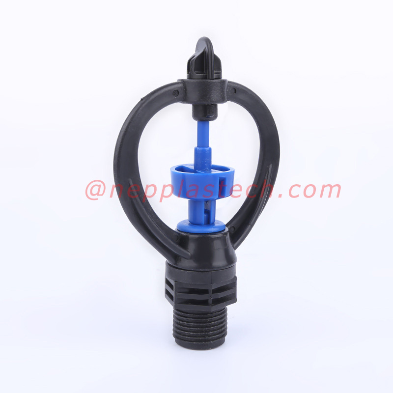 360 spray Mellemafstand fuld cirkulære mikrosprinkler 3\/4 tommer Græsplæn irrigation roterende sprinkler