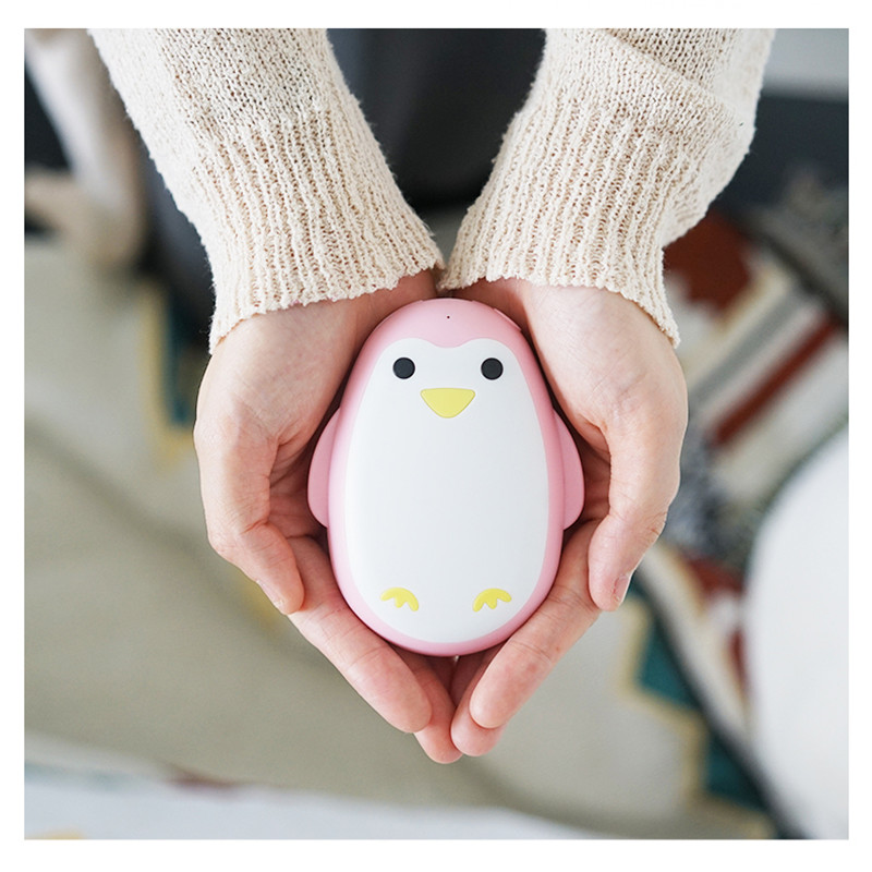 OEM ODM elektronisk genopladelig usb 5 farver håndvarmere power bank