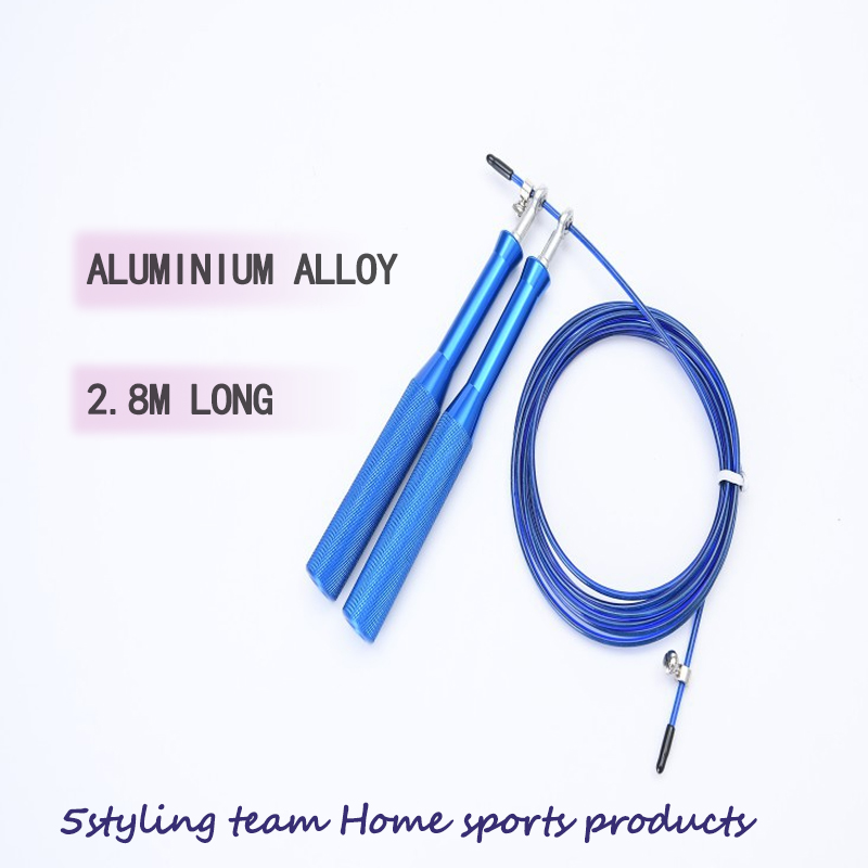 Fabriks direkte reb springer sport fitness bærende reb springer aluminium legeret håndtag ståltråd reb springer