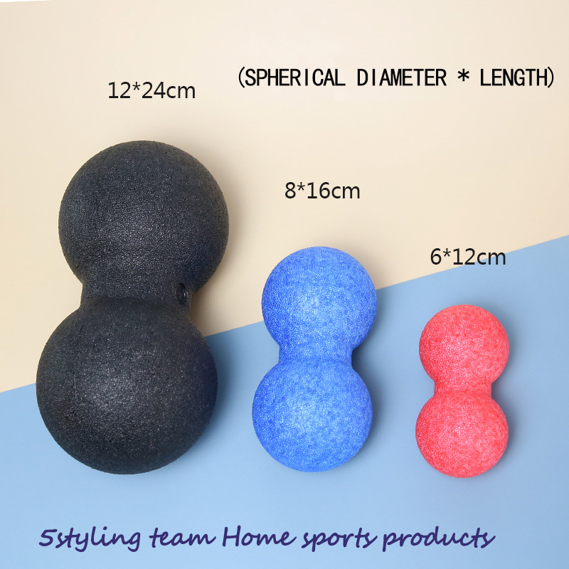 Jordnødde kugle, fasciakugle, EPP massagekugle, muskelafslapning, håndholdelse, yoga fitness bold, eneste afslapning, cervikal rehabilitering