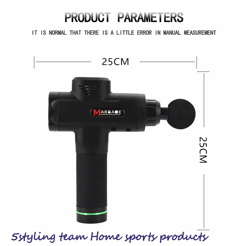 Dyb muskel afslappende fassil pistol til husholdningsbrug elektrisk massagepistol OEM fitness massagepistol