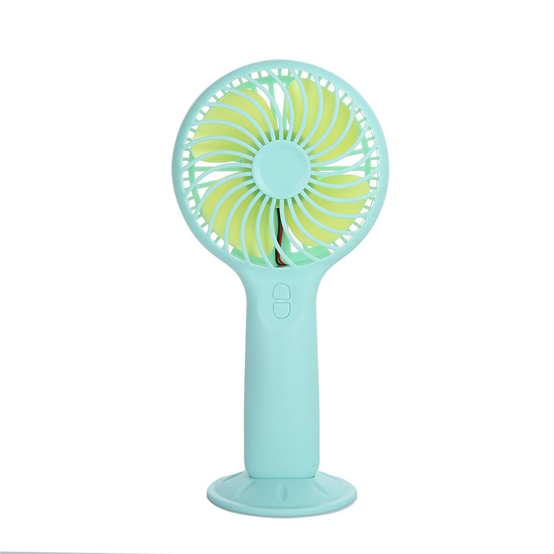 3 slags hastighed bærbar genopladelig usb mini elektrisk håndventilator