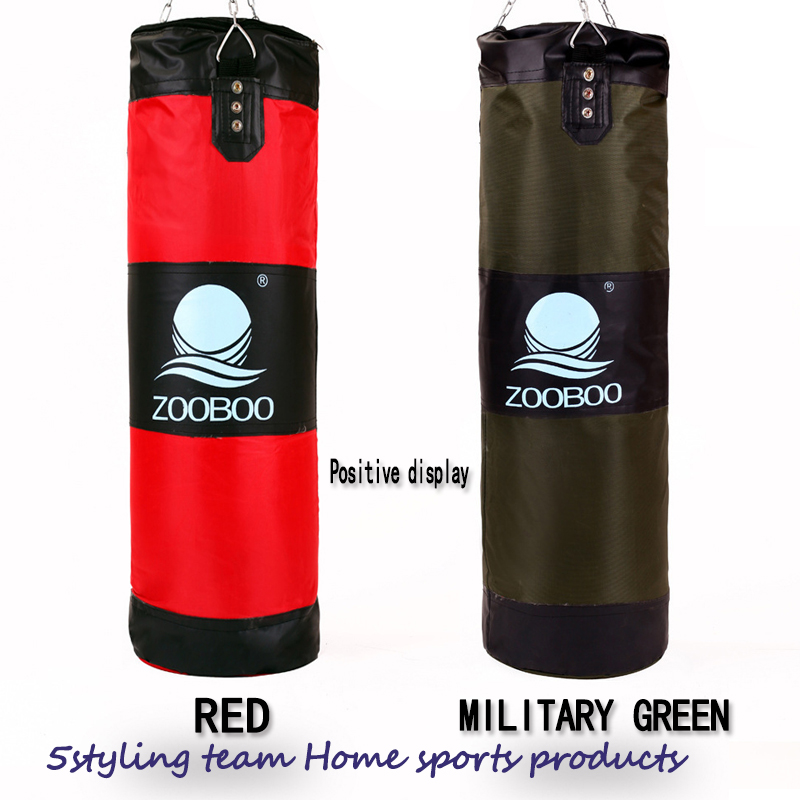 Zoomboo fire lags tykt, hult boksesandbag \/ Sanda sandbag \/ Taiquan \/ Taekwondo kampsport