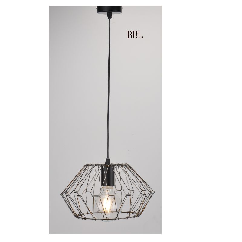 Pendellampe med stor DIY skygge