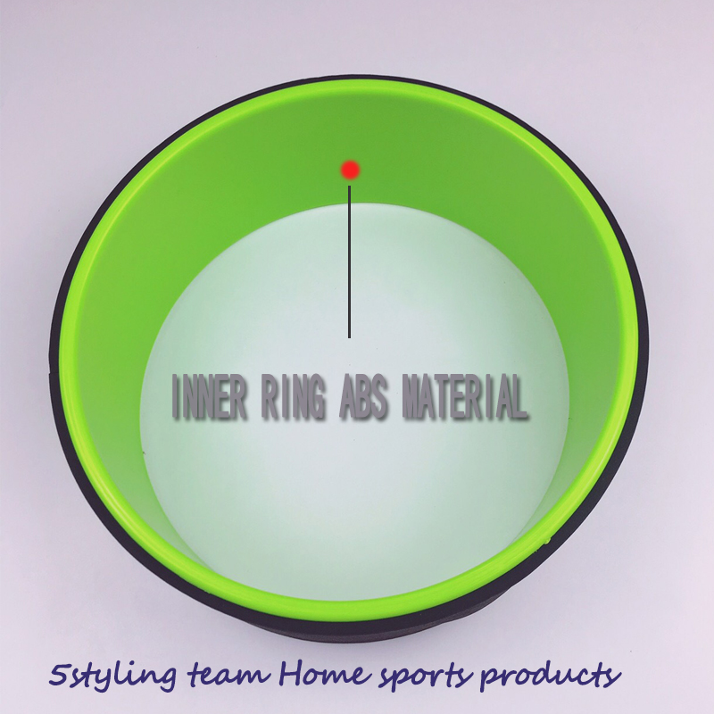 Producentens direkte salg Yogahjul tilbage bøjning artefakt nedre ryg åben ryg Yogahjul Pilates cirkel Dharma hjul Yoga hjælpehjul