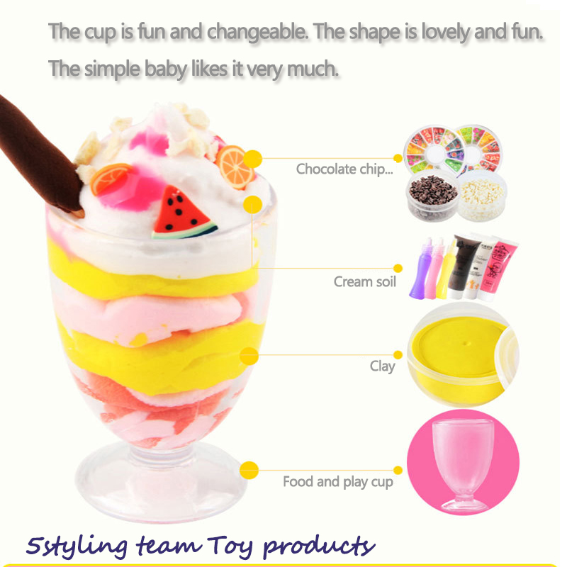 Fabriks direkte salg ultra let ler 24 farve kulør ler børn DIY legetøj kitt engros plads farvet mudder