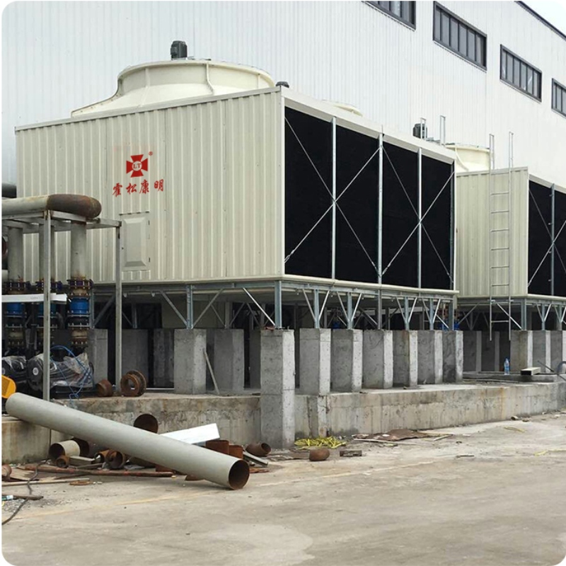 Firkantet køletårn