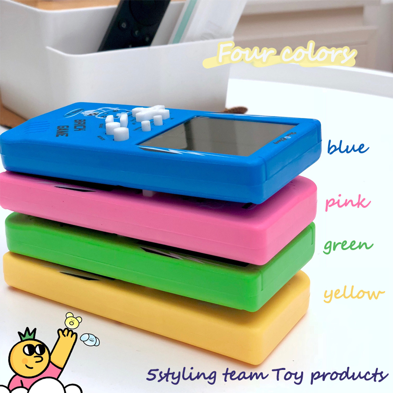 Populær udenrigshandel håndholdt storskærmsmaskine Tetris nostalgisk klassisk puslespil arkade kreativ gave