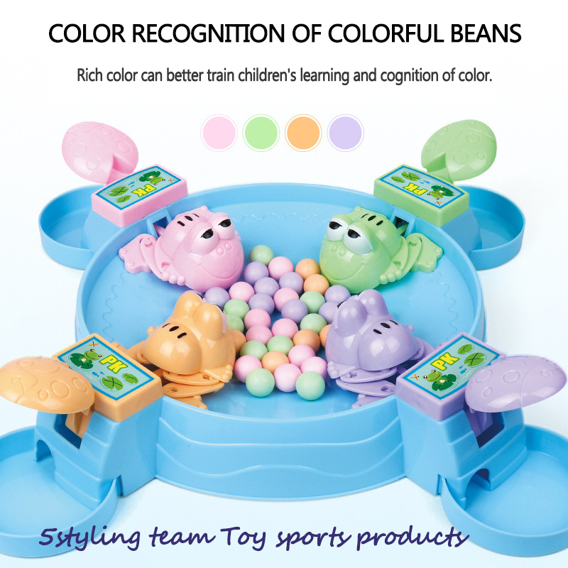 Tiktok, de samme børn, frø, bønne og pigen, det grådige Doug-familieinteraktionsspil.