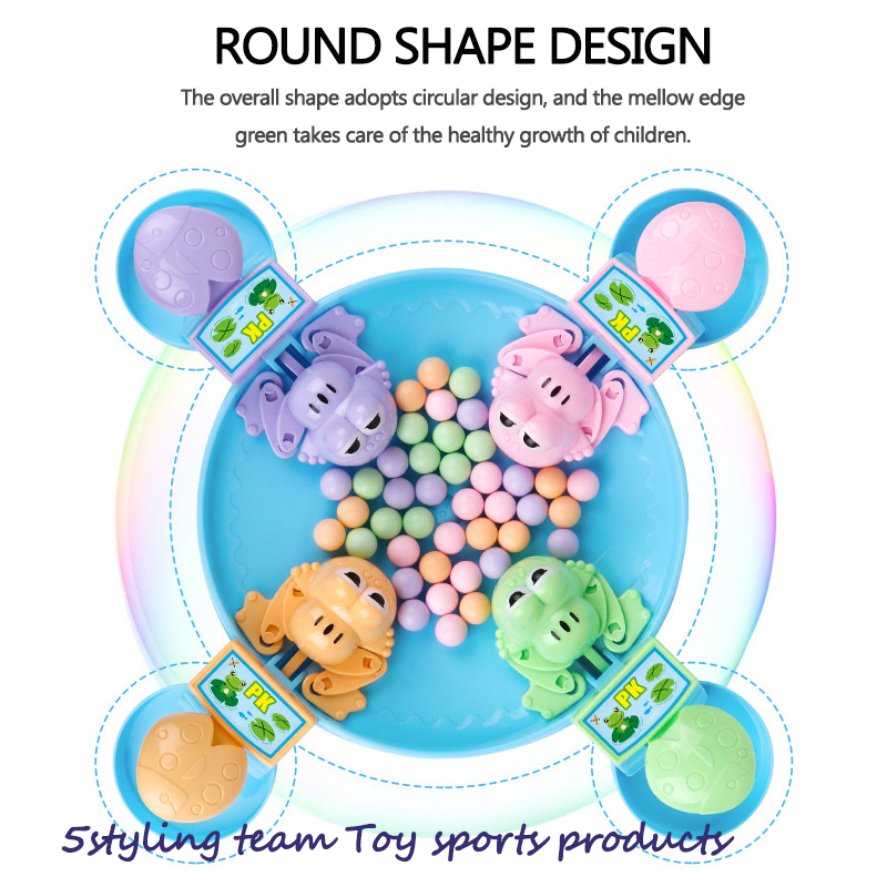 Tiktok, de samme børn, frø, bønne og pigen, det grådige Doug-familieinteraktionsspil.