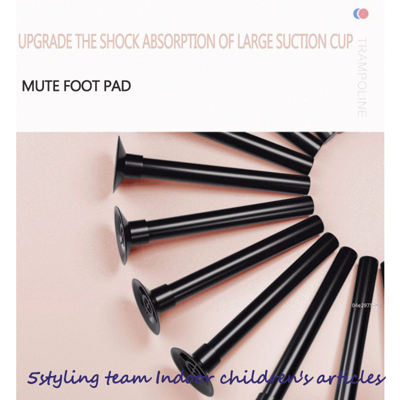 Vægttab trampolin Trampolin børns trampolinfamilie babytrampolin med beskyttelsesnet børns lille babyværelse