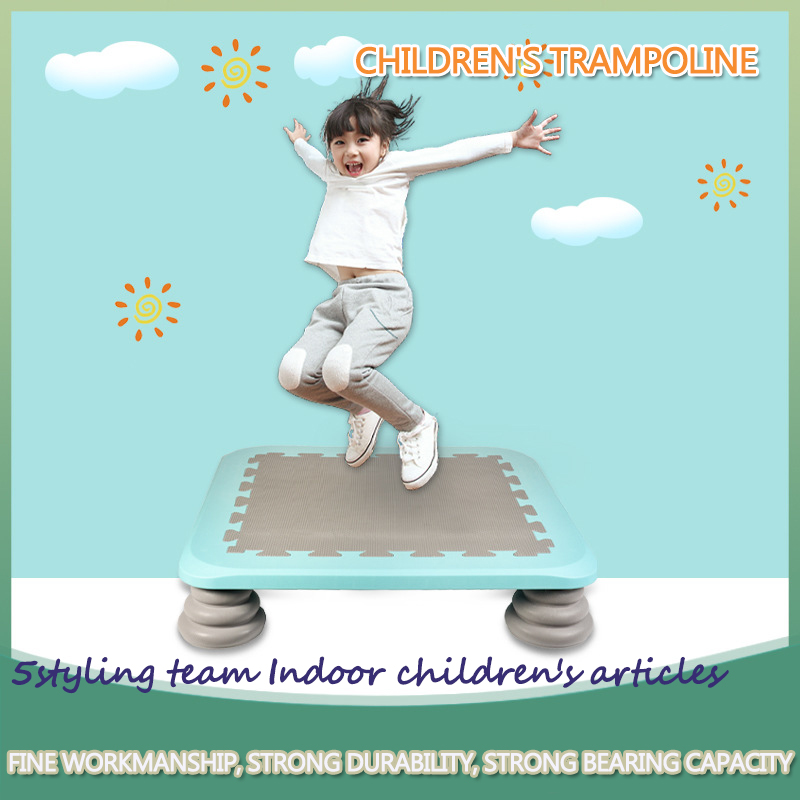 Trampolin hjem børns indendørs baby trampolin små sports trampolin baby fitness legetøj