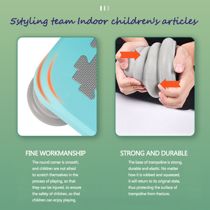 Trampolin hjem børns indendørs baby trampolin små sports trampolin baby fitness legetøj