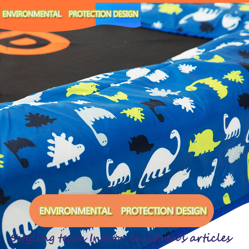 Amerikansk børnetrampolin, trampolin, indendørs husholdnings små børn hoppende, gnide mod sengen, fitness og vægttab legetøj