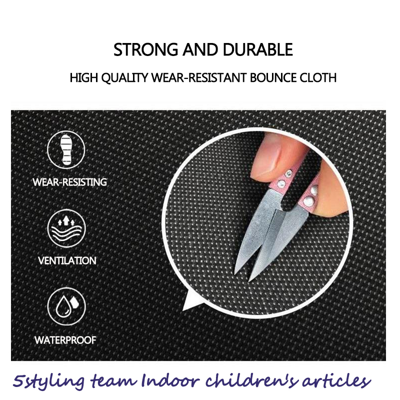 Trampolin hjemmebørn indendørs sammenklappelig forårstrampolin voksne gymnasier Trampolin til børn