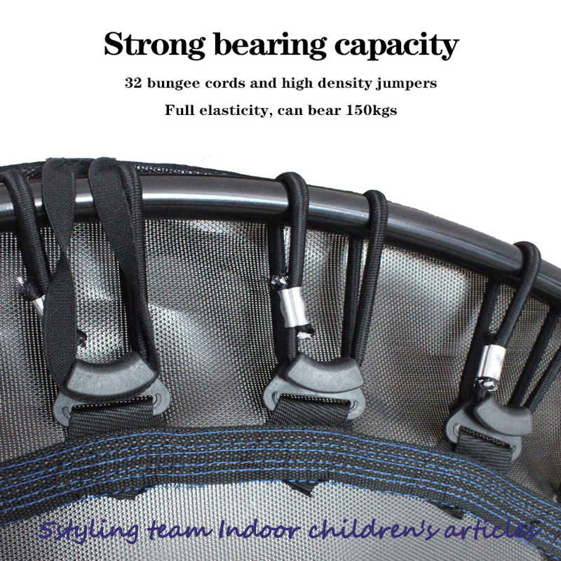 Tianxin trampolin voksne børns hjemmekondition trampolin indendørs og udendørs trampolin elastisk reb med gelænder trampolin