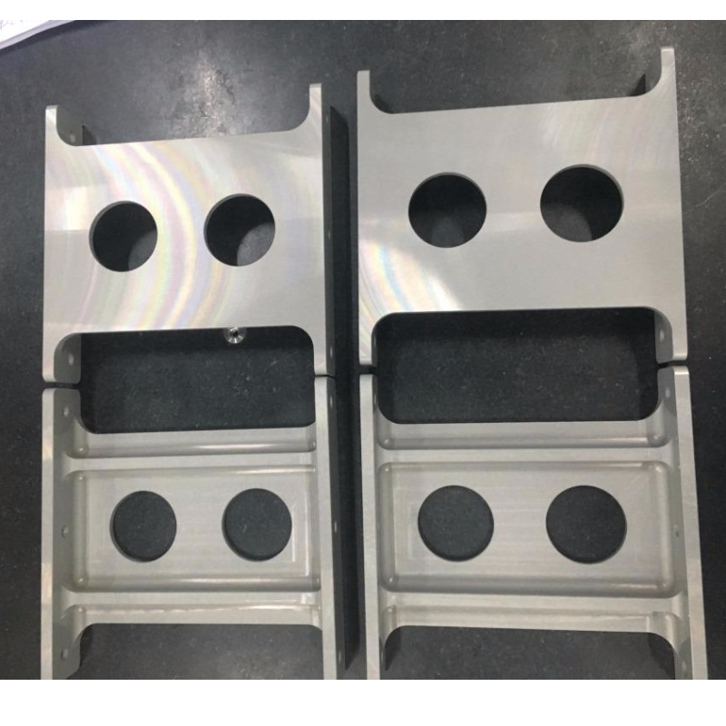 CNC fræsning, base par Anodize MIL-A-8625F TYPE I KLASSE 1