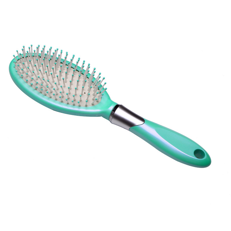 Lukøje Detangling Mermaid shell Hår Brush Electroplating Hår Blomsterhår Combs Hår Beauty Care Highlight Combs for Hair Clipper