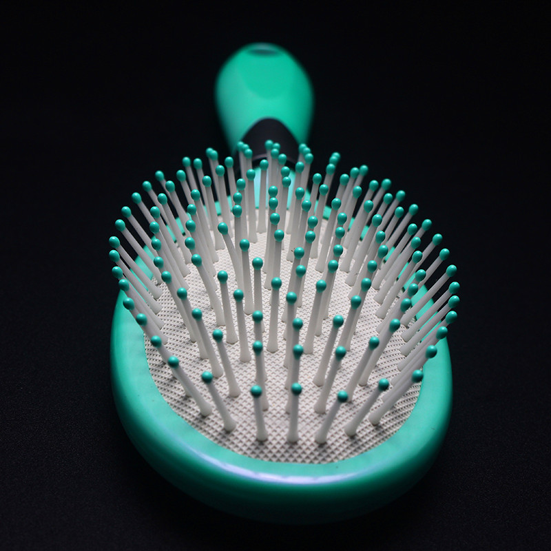 Lukøje Detangling Mermaid shell Hår Brush Electroplating Hår Blomsterhår Combs Hår Beauty Care Highlight Combs for Hair Clipper