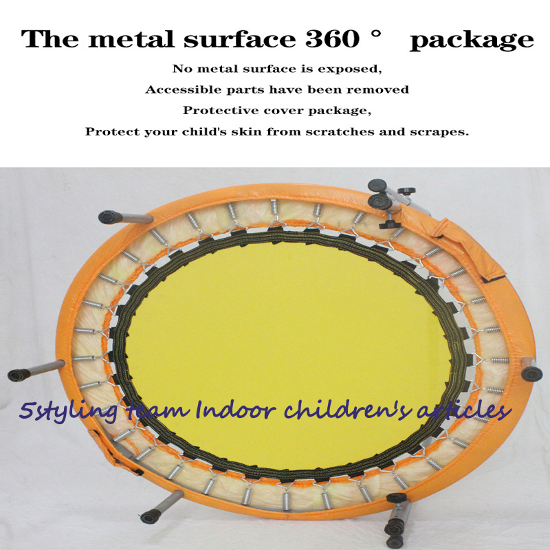 Grænseoverskridende grænse til børn trampoliner indendørs trampoliner, hjemmegående trampoliner, bungehop, voksensport, vægttab Trampoliner