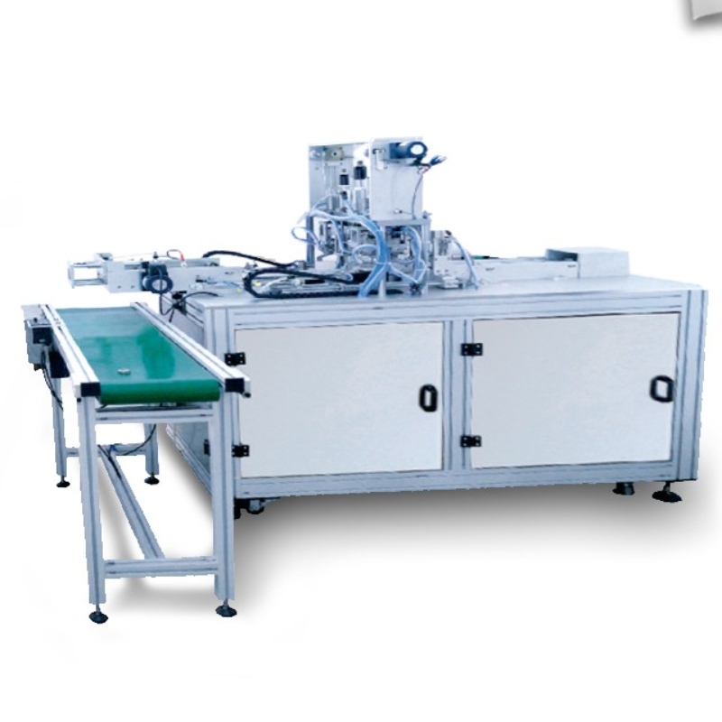 SCPMKZ-16 Høj kvalitet til lave omkostninger automatisk plane ansigtsmaske svejsemaskine udvendigt øreslynge