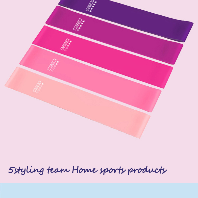 Høj kvalitetskrop Formning af blå Gel Hip Resistens Band med Ankle Strap