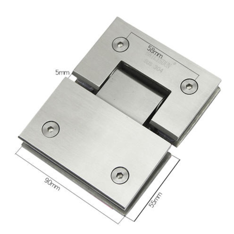 5 cm massivt støbt badeværelsesklemme