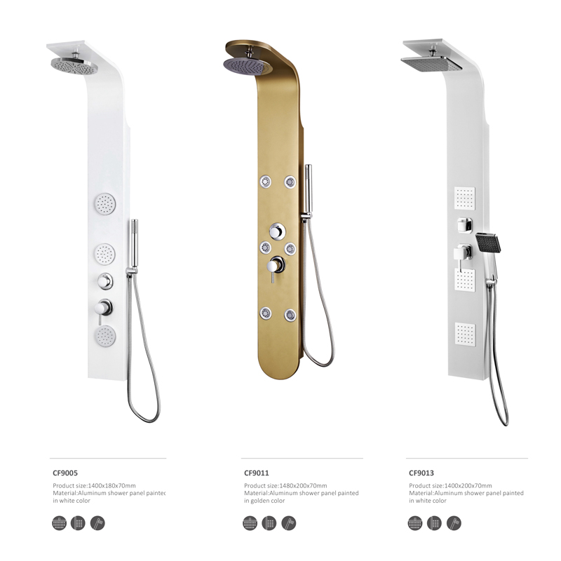 Aluminium brusebad CF9008