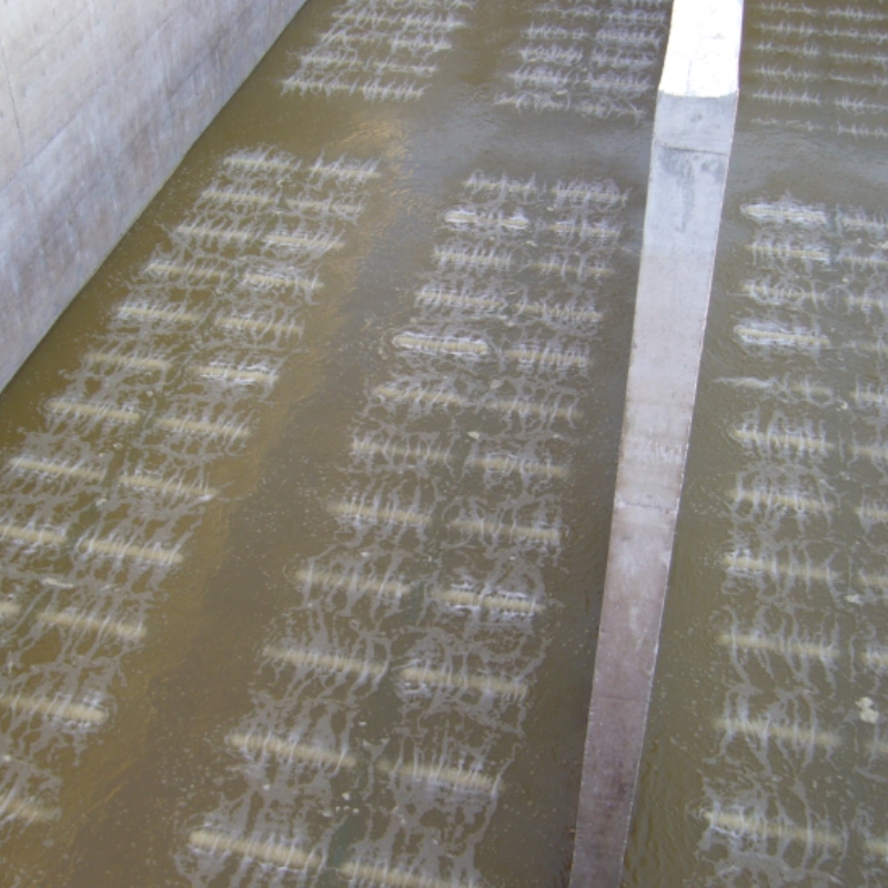 Fin boble tube diffuser