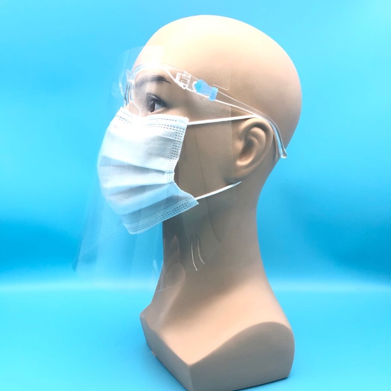 Brilleramme ansigtsskærm